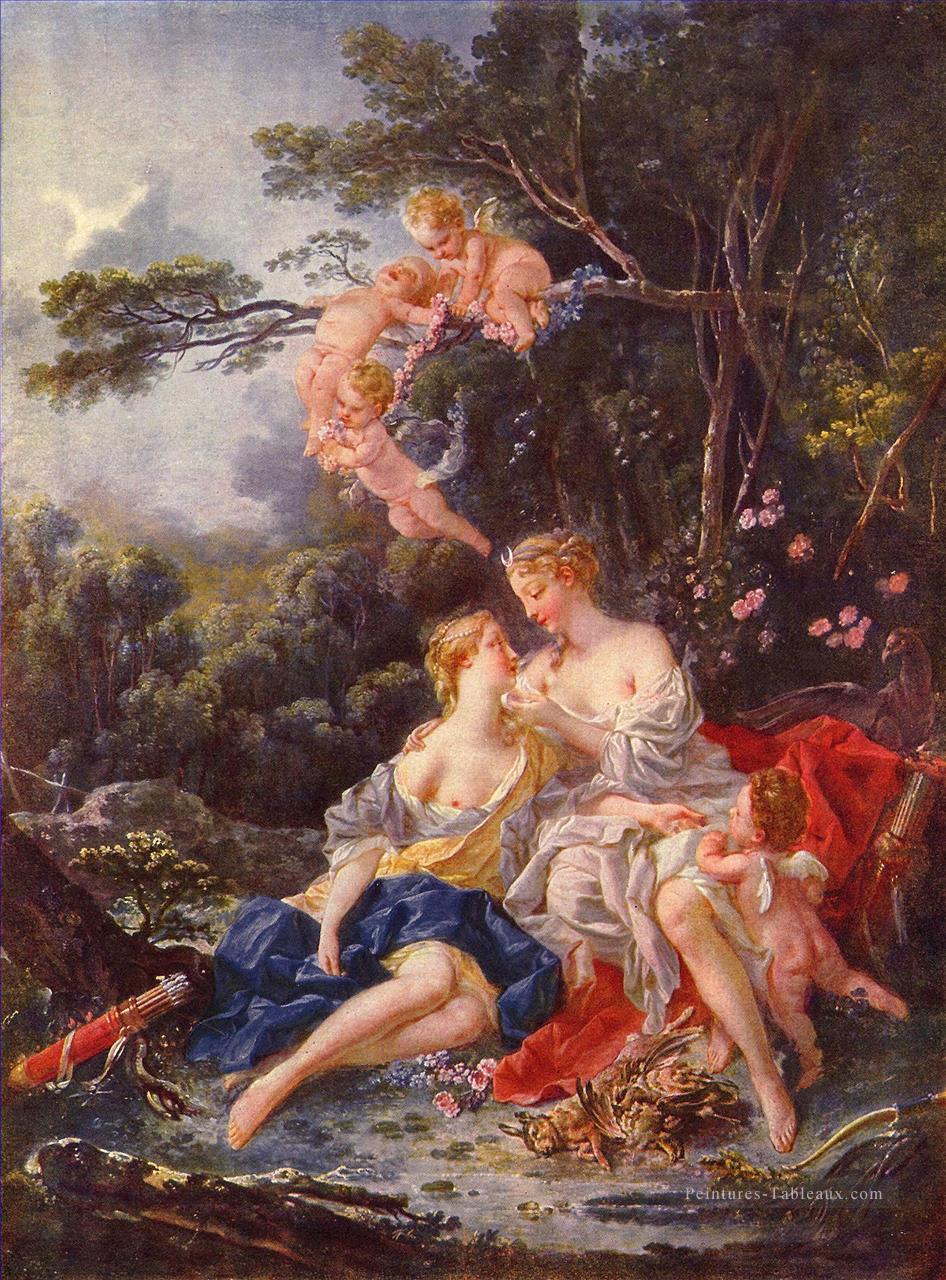 Jupiter et Callisto François Boucher Peintures à l'huile